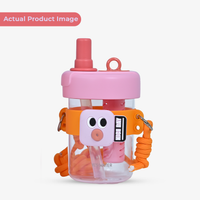 Super Cute Trendy Tritan tumbler bottle with Straw for Kids - 500ml