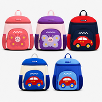 Cute Kids Cartoon Backpack Lightweight Neoprene School Bag