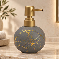 Ceramic Gold Marble Soap Dispenser - 250ml