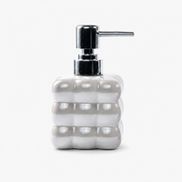Ceramic Bubble Soap Dispenser with Pump - 520ml