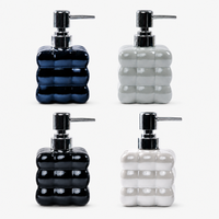 Ceramic Bubble Soap Dispenser with Pump - 520ml
