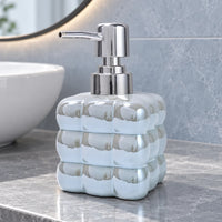 Ceramic Bubble Soap Dispenser with Pump - 520ml