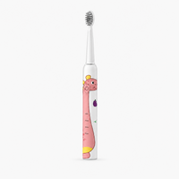 Smart Kids Toothbrush with Soft Bristles & 4 Replacement Heads