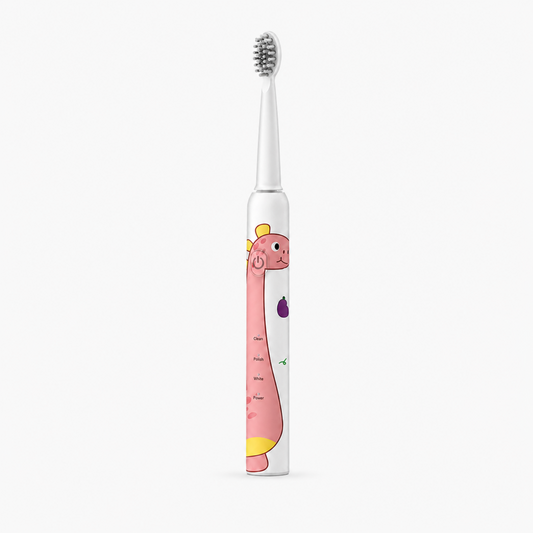 Smart Kids Toothbrush with Soft Bristles & 4 Replacement Heads