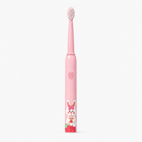Rechargeable Kids Toothbrush with Sonic Cleaning & 4 Heads
