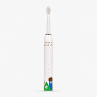 Kids Sonic Electric Toothbrush with 3 Modes & 4 Brush Heads