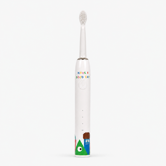 Kids Sonic Electric Toothbrush with 3 Modes & 4 Brush Heads