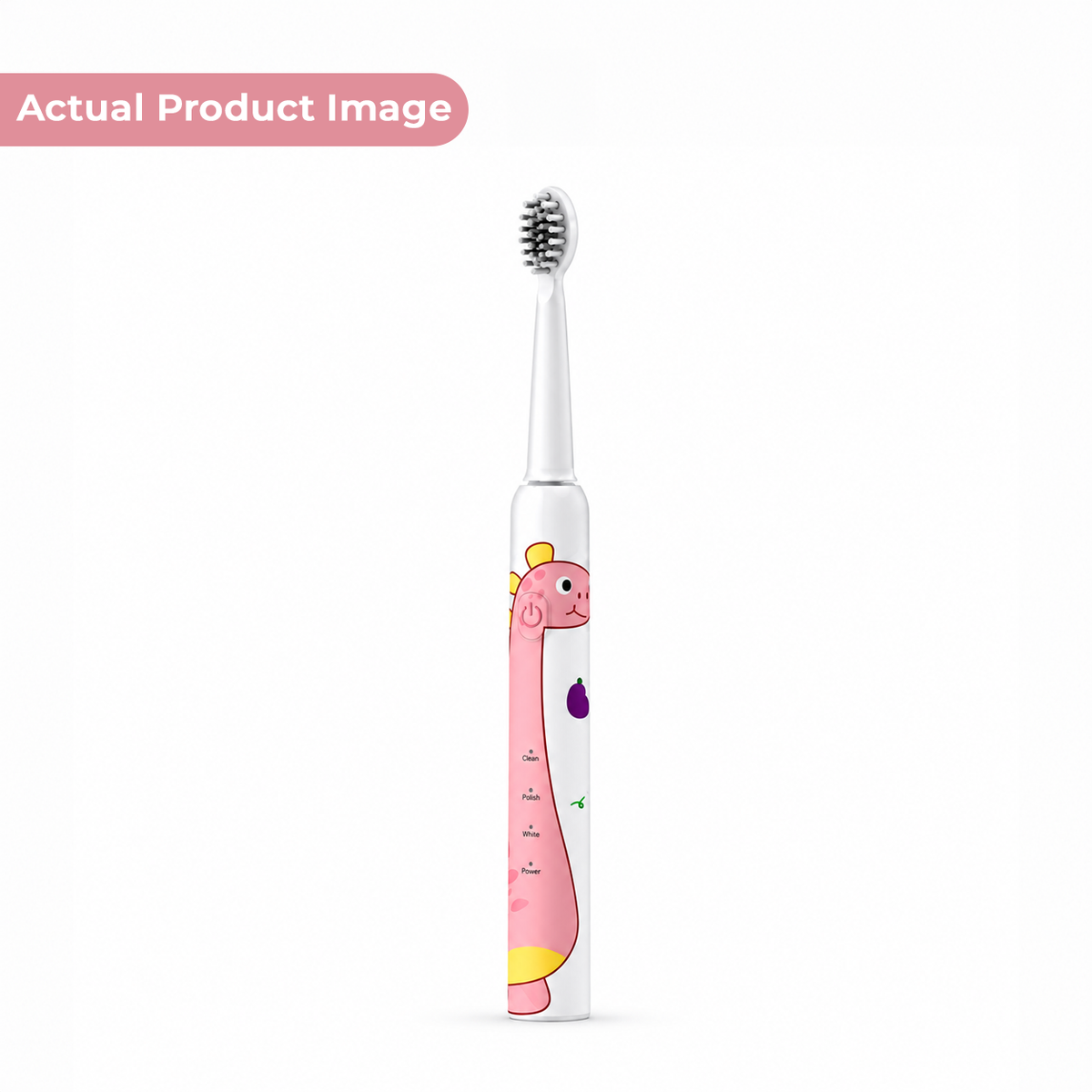 Smart Kids Toothbrush with Soft Bristles & 4 Replacement Heads