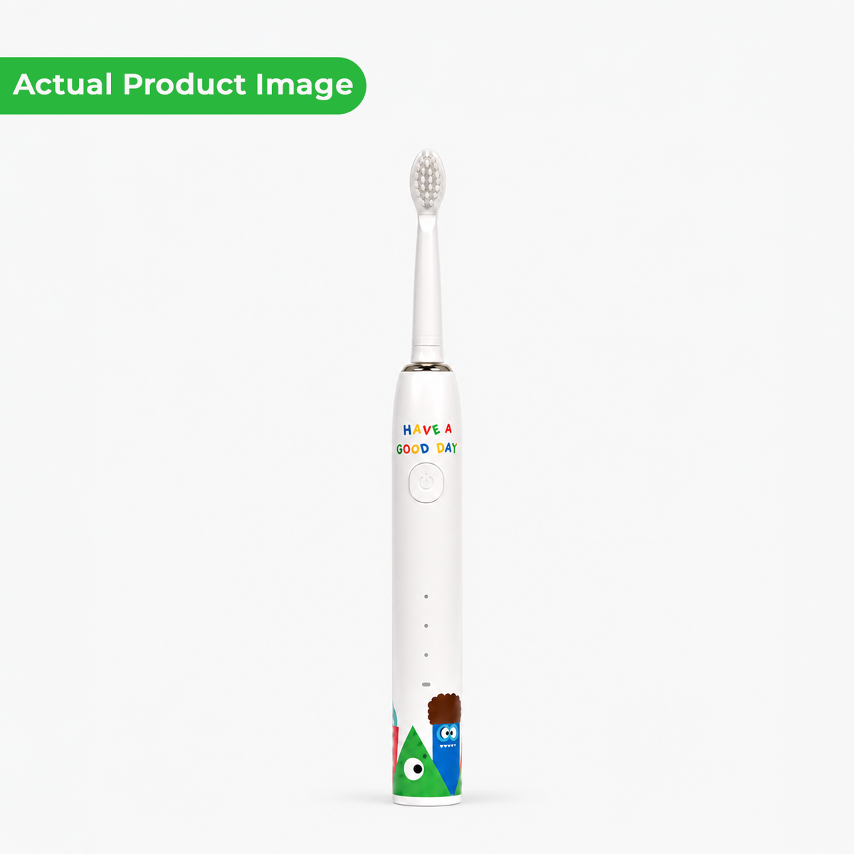 Kids Sonic Electric Toothbrush with 3 Modes & 4 Brush Heads