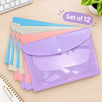 A4 Poly Envelope Folder with Secure Tab Closure - A4 Paper size