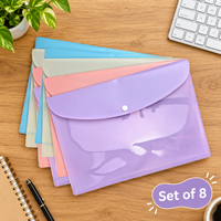 A4 Poly Envelope Folder with Secure Tab Closure - A4 Paper size