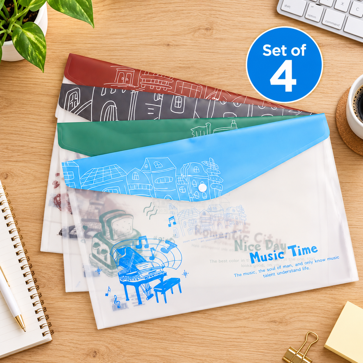 PP Document Holder for Certificates & Important Papers