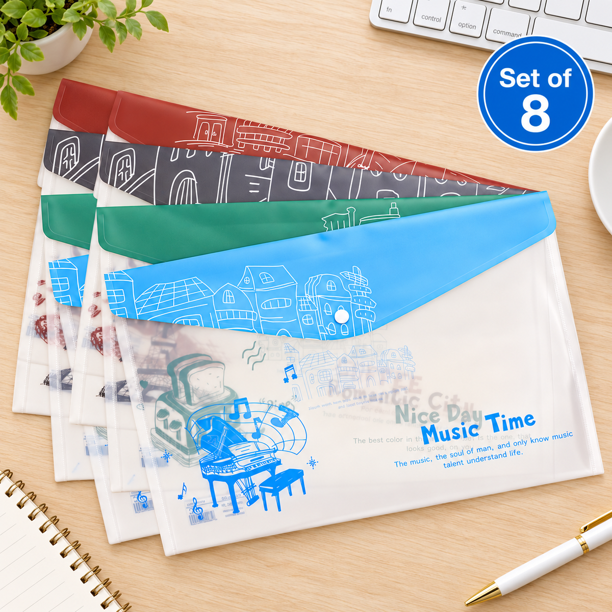 PP Document Holder for Certificates & Important Papers