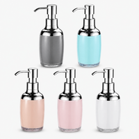 Unbreakable Acrylic Liquid Soap Dispenser Bottle 280ml