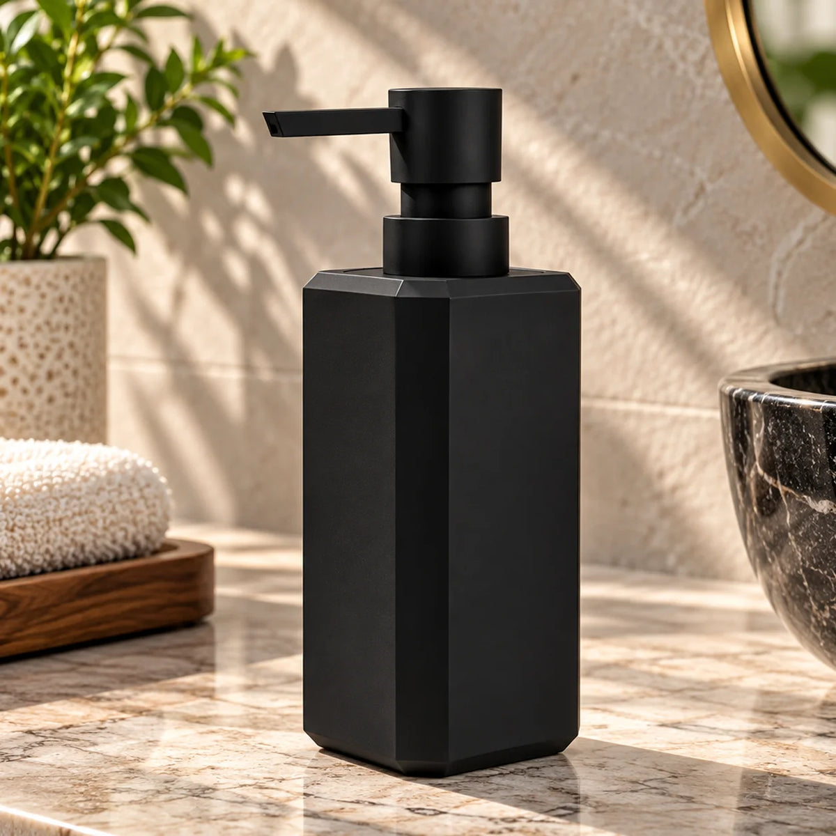Unbreakable Elegant Liquid Soap Dispenser Bottle 250ml