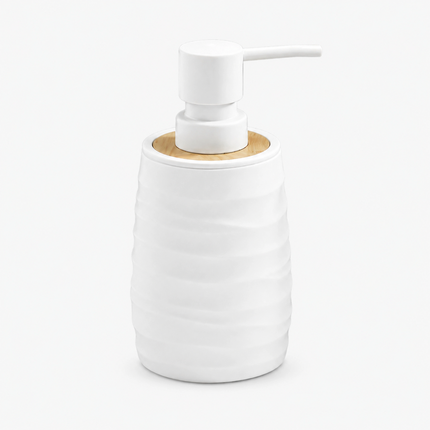 Unbreakable ABS Grey Liquid Soap Dispenser Bottle 380ml