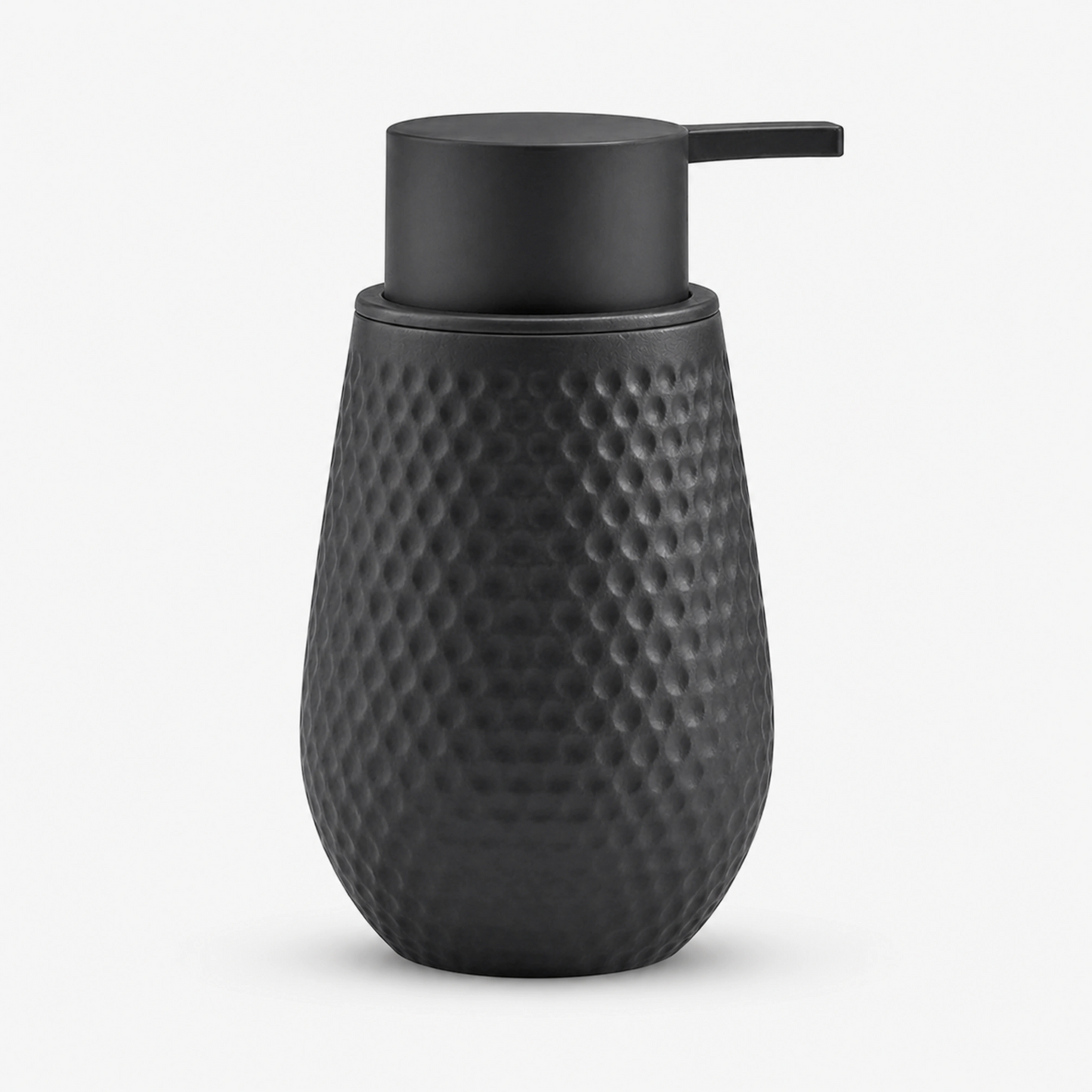 Unbreakable Acrylic Matte Textured Soap Dispenser for Bathroom 380ml