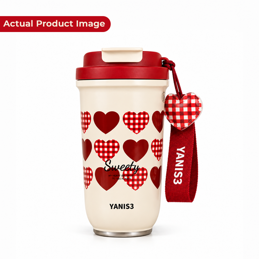 YANIS Premium Vacuum Insulated Tumbler with Lid - 600ml