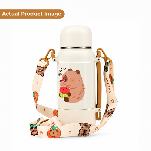 SHOTAY Cute Insulated Thermos/Flask for Kids - 800ml