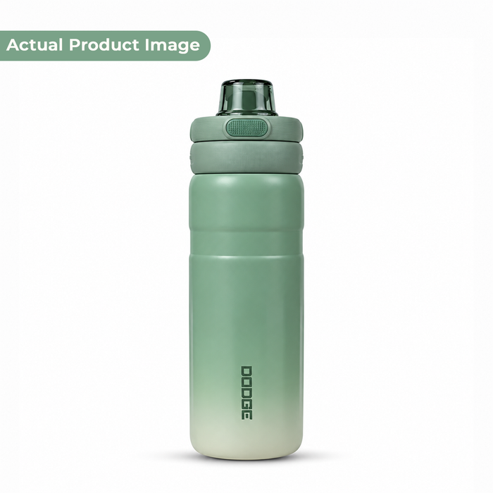 DODGE Premium Stainless Steel Insulated Sipper Water Bottle - 560ml