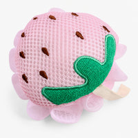 Strawberry Bath Loofah Sponge – Soft Exfoliating Shower Puff with Rich Foam