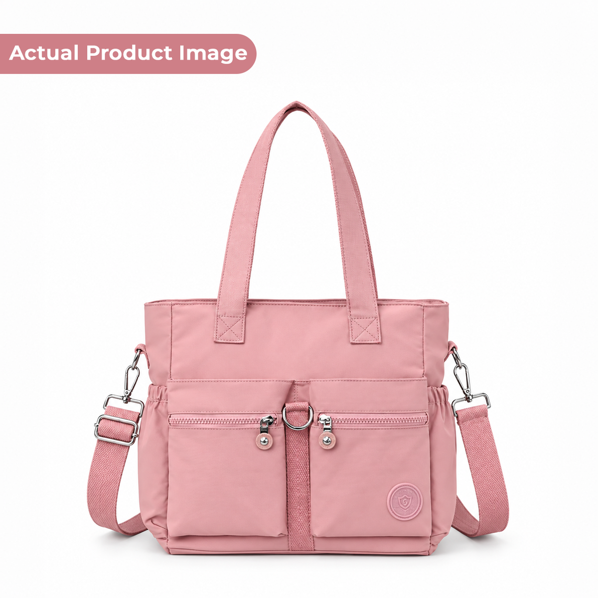Women’s Tote Handbag with Adjustable Sling & Multi Pockets