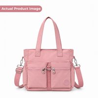 Women’s Tote Handbag with Adjustable Sling & Multi Pockets