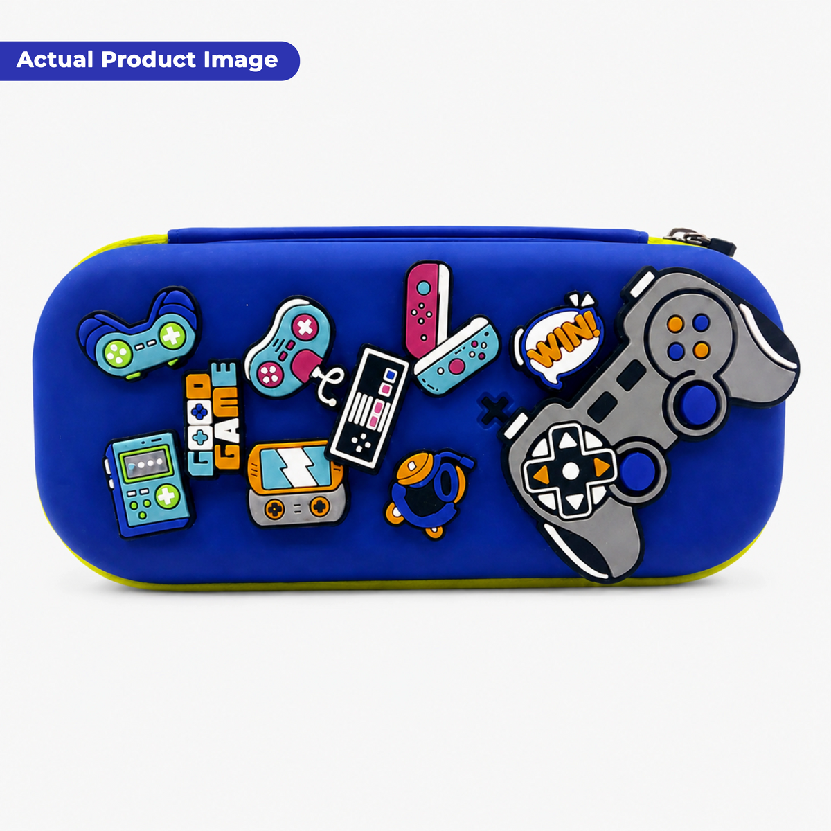Premium DIY Gaming Theme Pencil Box with Removable Toy Accessories