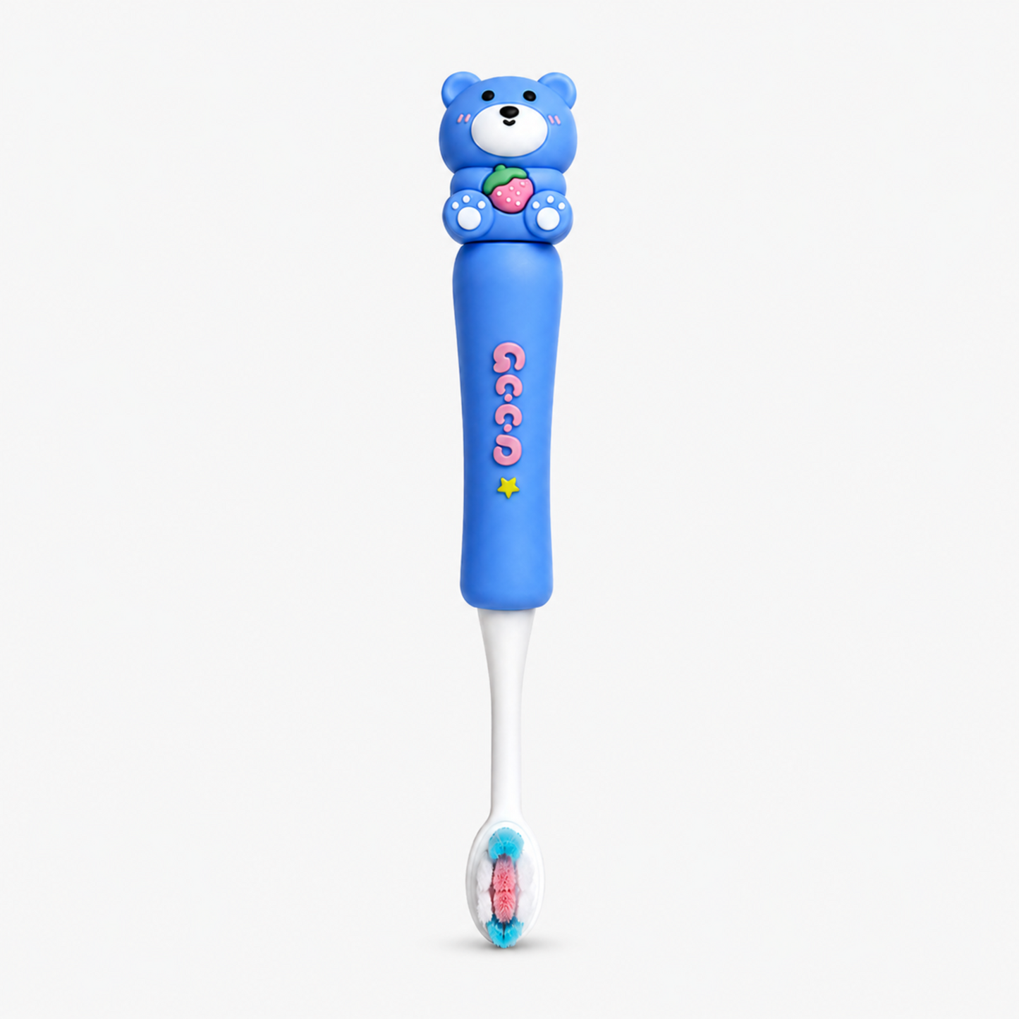 Cartoon Kids Toothbrush with Soft Bristles for Toddlers (1-7Y)