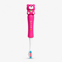 Cartoon Kids Toothbrush with Soft Bristles for Toddlers (1-7Y)