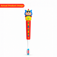 Cartoon Kids Toothbrush with Soft Bristles for Toddlers (1-7Y)