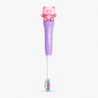 Toddler Cartoon Toothbrush with Gentle Soft Bristles (3-6 Years)