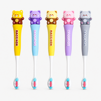 Toddler Cartoon Toothbrush with Gentle Soft Bristles (3-6 Years)