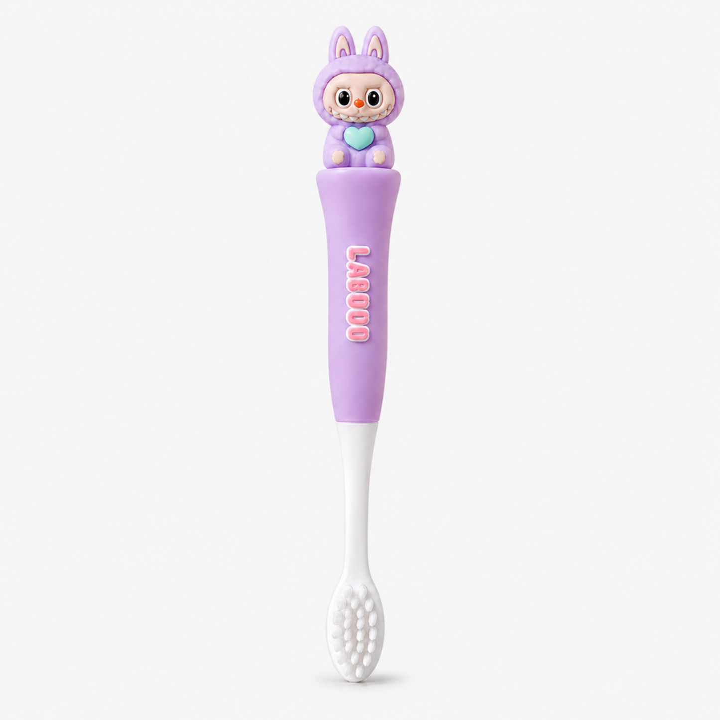 Labubu Toothbrush for Kids with Soft Microfiber Bristles (3-6Y)