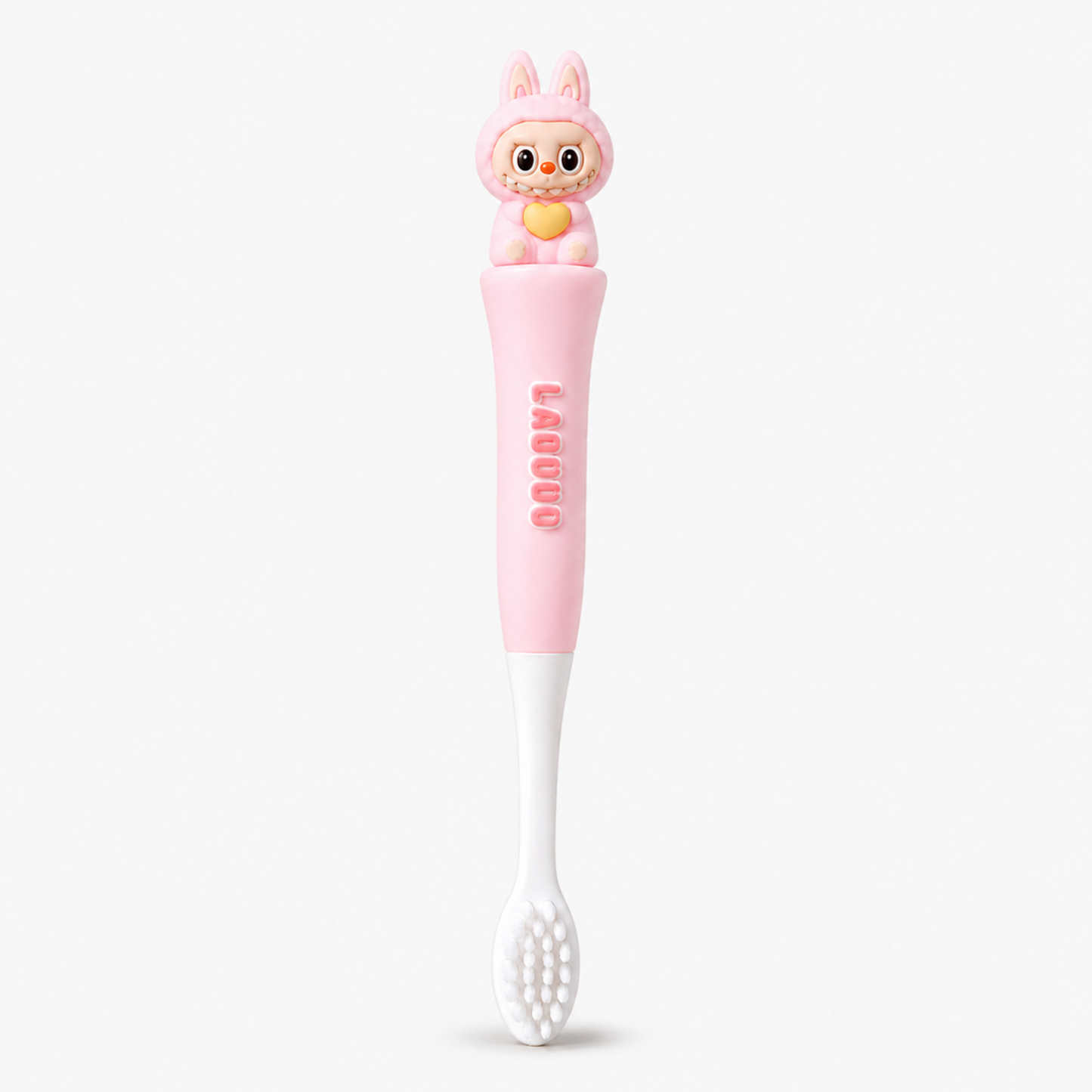 Labubu Toothbrush for Kids with Soft Microfiber Bristles (3-6Y)
