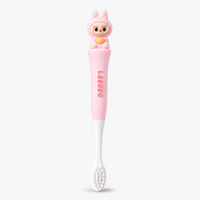 Labubu Toothbrush for Kids with Soft Microfiber Bristles (3-6Y)