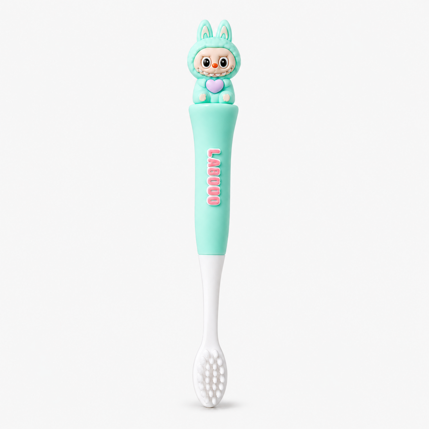 Labubu Toothbrush for Kids with Soft Microfiber Bristles (3-6Y)