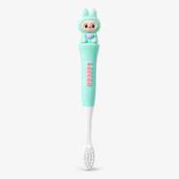 Labubu Toothbrush for Kids with Soft Microfiber Bristles (3-6Y)