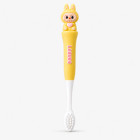 Labubu Toothbrush for Kids with Soft Microfiber Bristles (3-6Y)