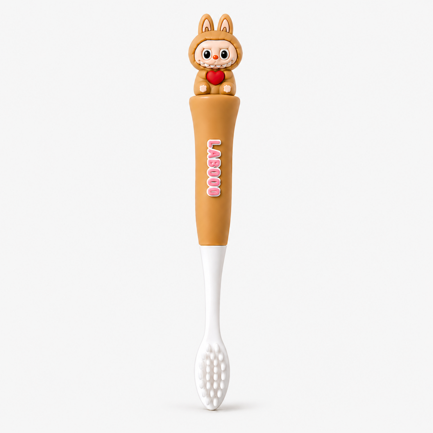 Labubu Toothbrush for Kids with Soft Microfiber Bristles (3-6Y)