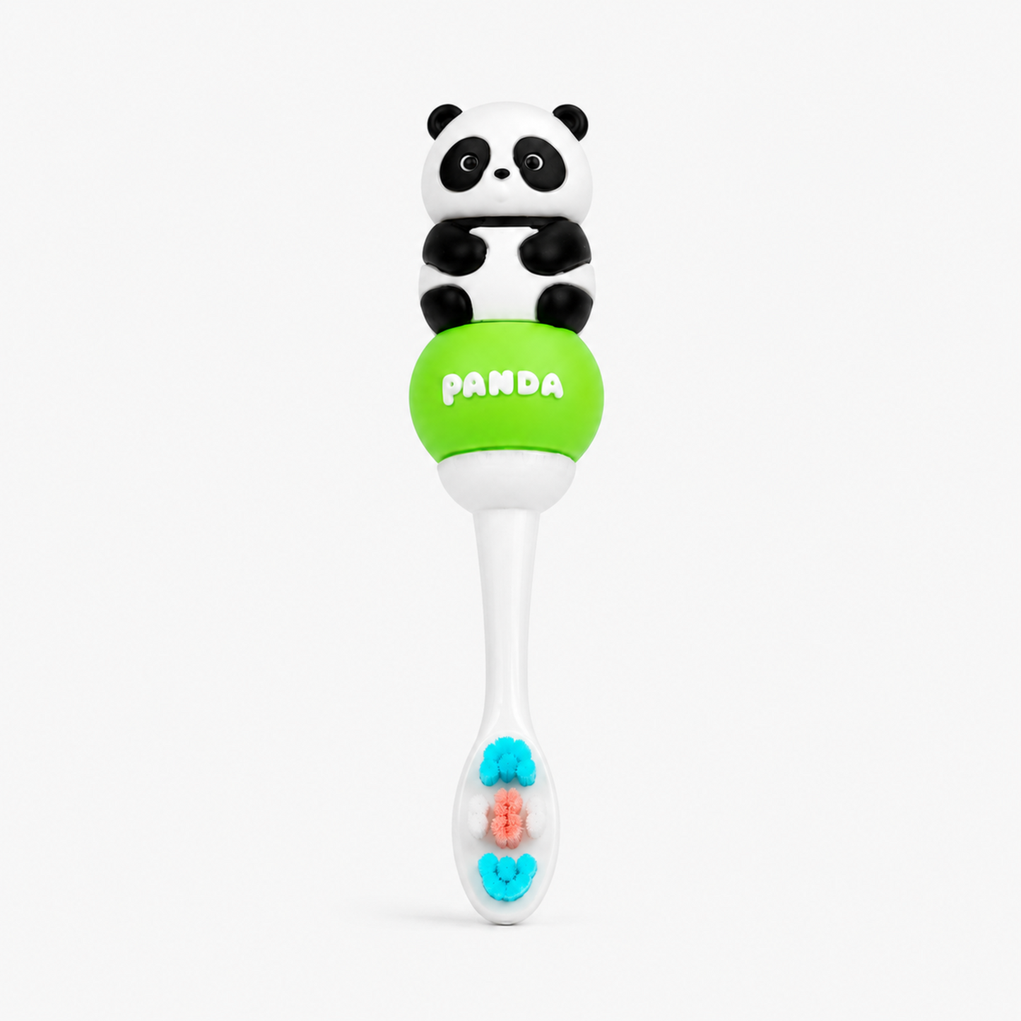 Bear Cartoon Soft Kids Toothbrush with Easy Grip Handle (1-7Y)