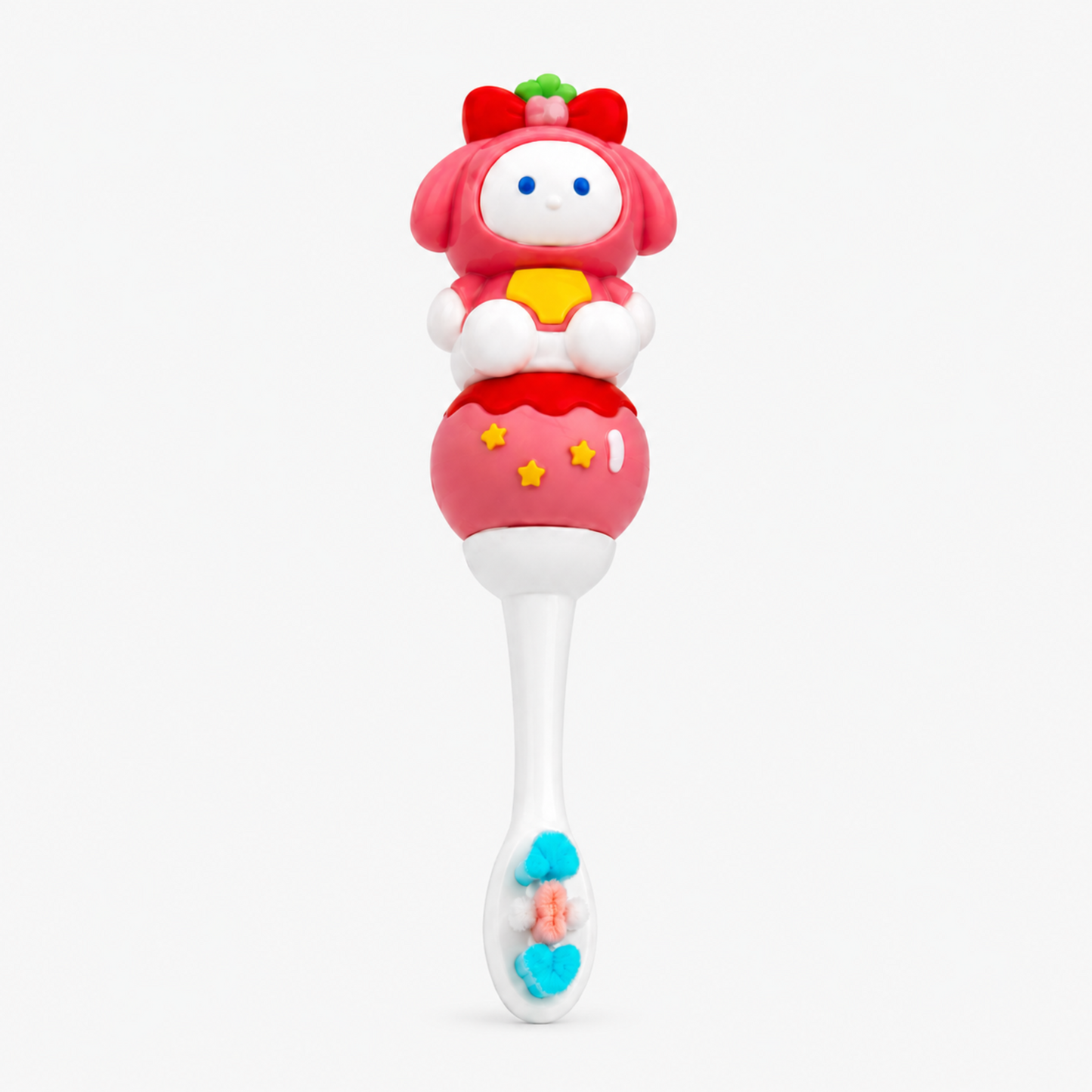 Bear Cartoon Soft Kids Toothbrush with Easy Grip Handle (1-7Y)