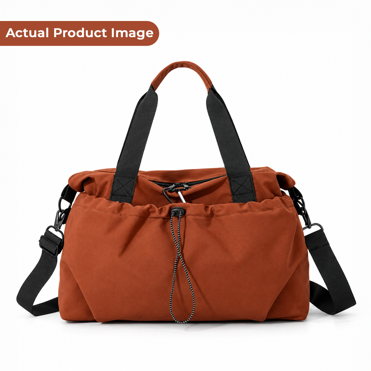 Premium Waterproof Duffel Gym/Travel Bag with Shoe Pocket
