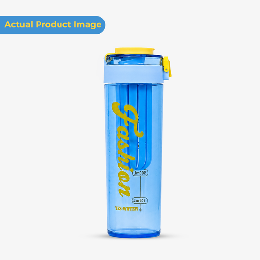 2-in-1 Fruit & Tea Infuser Water Bottle with Flip-Lock Lid – 550ml