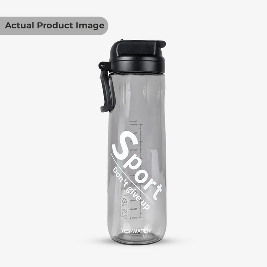 Trendy Tritan Sports Sipper Water Bottle with Time Markers - 750ml