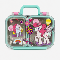 Kids Stainless Steel Bento Lunch Box with Snack Container - 650ml + 100ml
