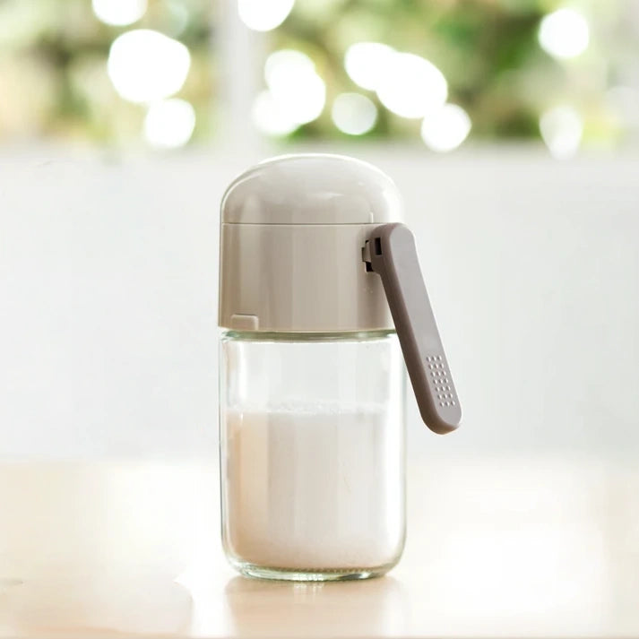 Moisture-proof Glass Salt Dispenser/Seasoning Shaker - 250ml