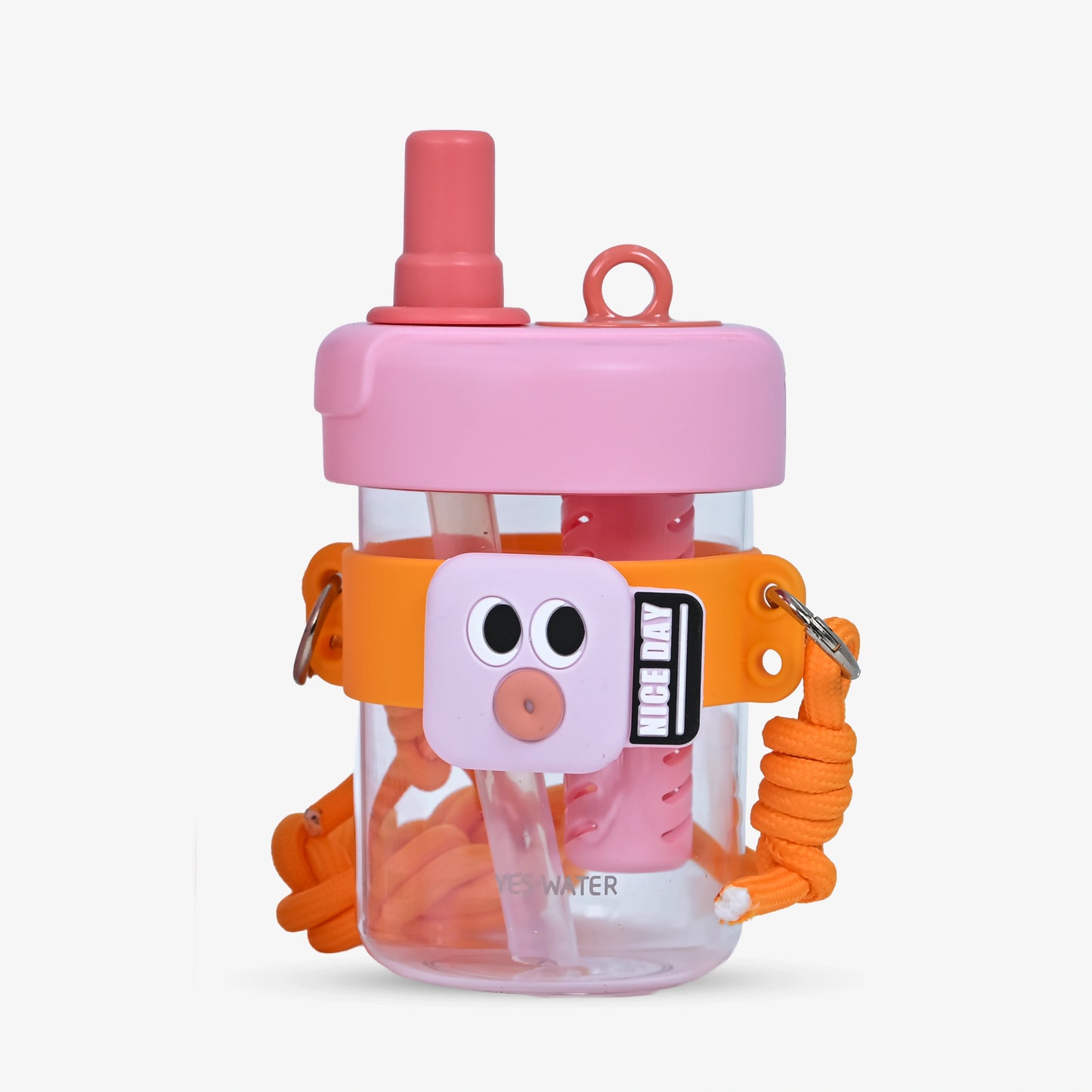 Super Cute Trendy Tritan tumbler bottle with Straw for Kids - 500ml