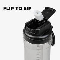 Trendy Tritan Sports Sipper Water Bottle with Time Markers - 750ml