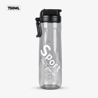 Trendy Tritan Sports Sipper Water Bottle with Time Markers - 750ml